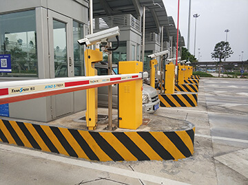 Parking Barrier for Guangzhou Baiyun Airport