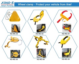 Top Sale Wheel Clamps from Kinouwell Smart Parking Manufacturer