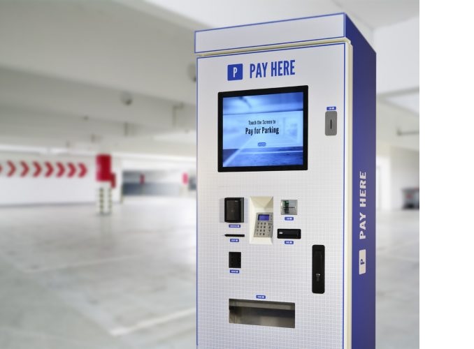 automated parking payment machine